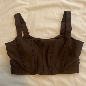 ALO YOGA corset sports bra